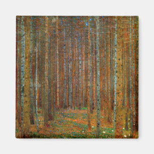 Aimant Gustav Klimt - Forêt de pins de Tannenwald