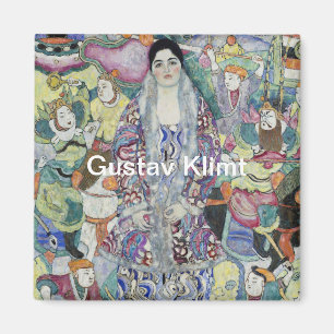 Aimant Gustav Klimt's Portrait of Friederike Maria Beer