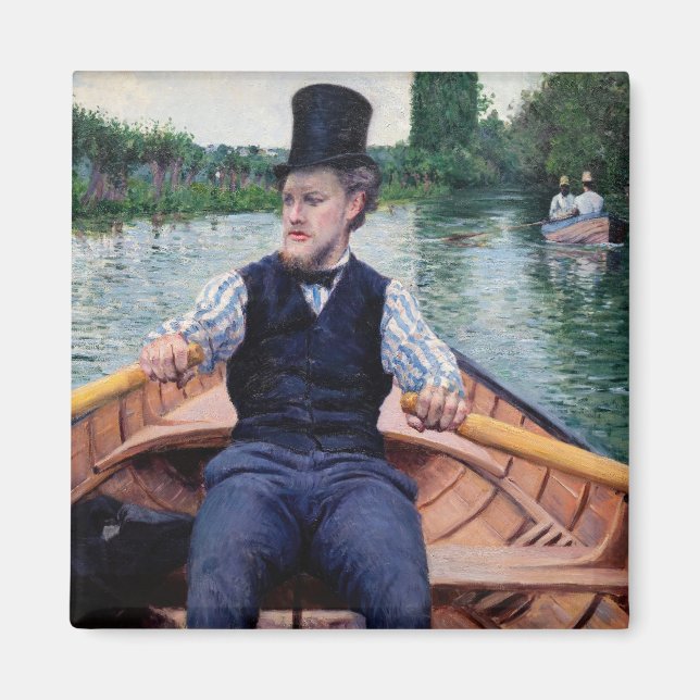Aimant Gustave Caillebotte - Bateau (Devant)