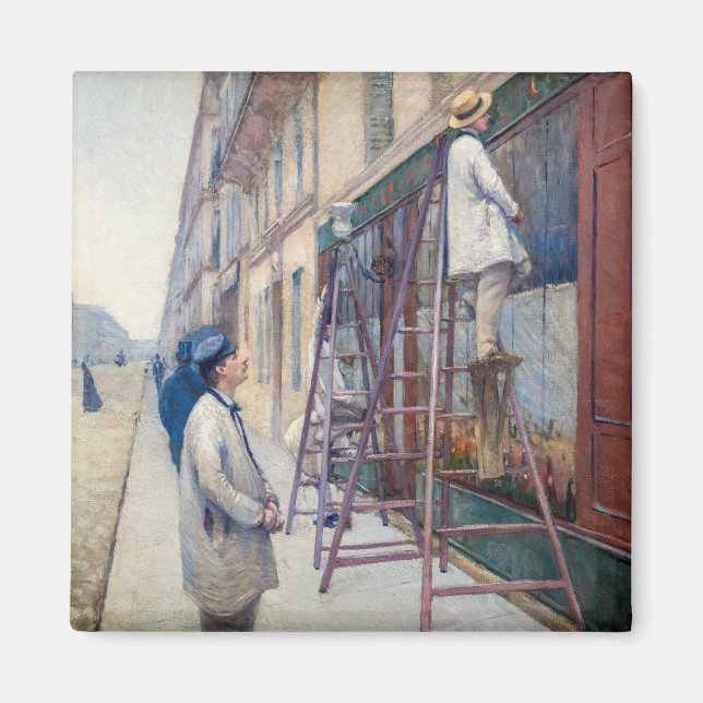 Aimant Gustave Caillebotte - Les Peintres De La Maison (Devant)