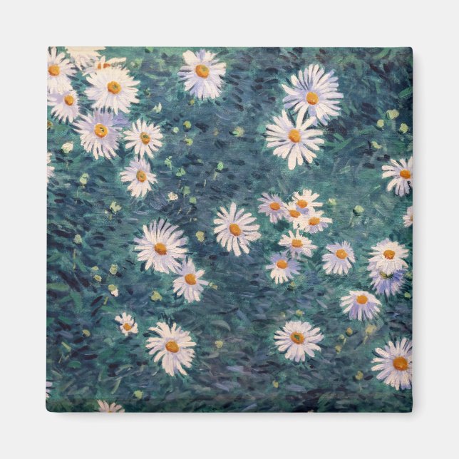 Aimant Gustave Caillebotte - Lit de marguerites, détails (Devant)