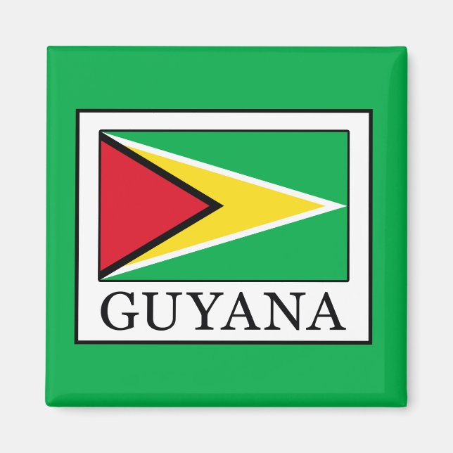 Aimant Guyana (Devant)