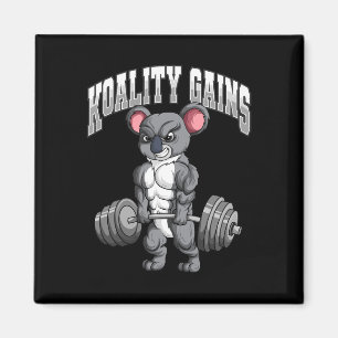 Aimant Gym Koala Bodybuilding