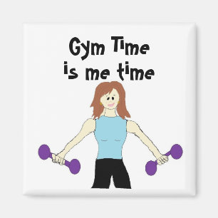 Aimant Gym Time est Me Time
