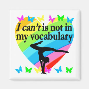 AIMANT GYMNASTICS FILLES DESIGN INSPIRATIONNEL