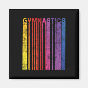 Aimant Gymnastique - Gymnaste Amoureux Cheerleading Aérob