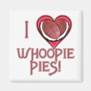 Aimant Habillement d'amour de tarte de Whoopie, tabliers,