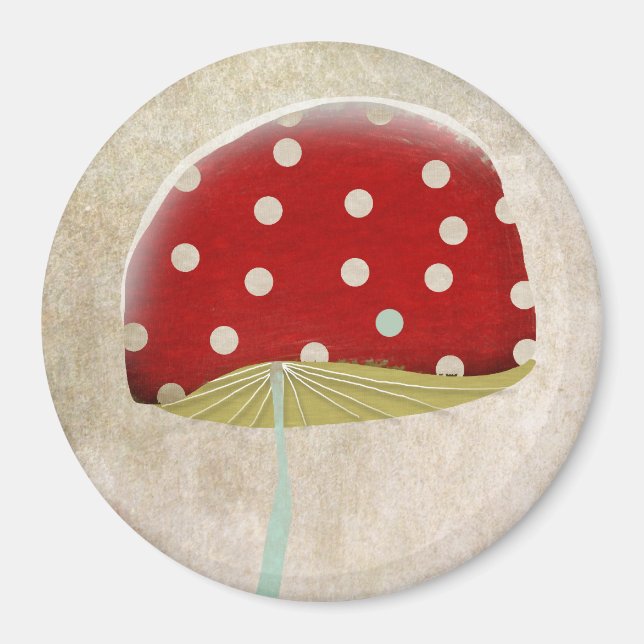 Aimant Habitat du brouillard de mousseux jaune (Devant)