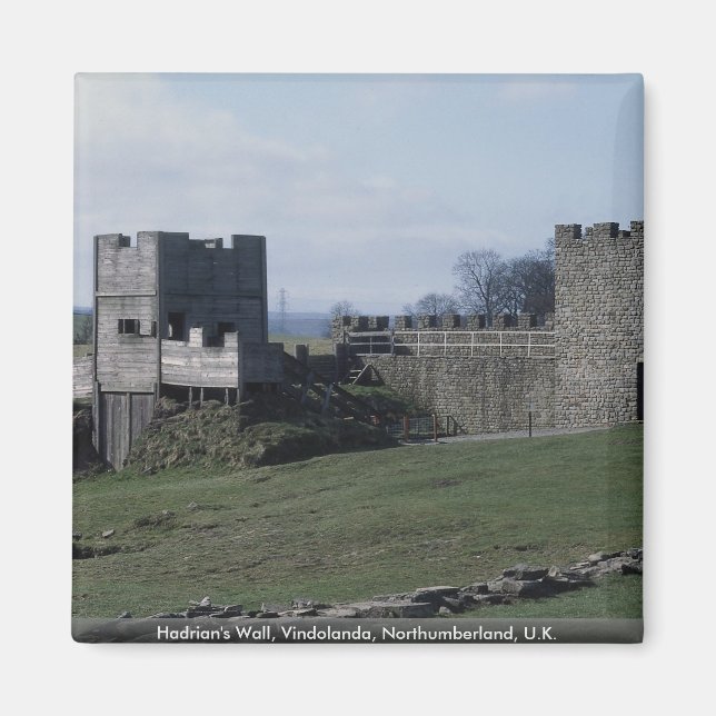 Aimant Hadrian's Wall, Vindolanda, Northumberland, Royaum (Devant)