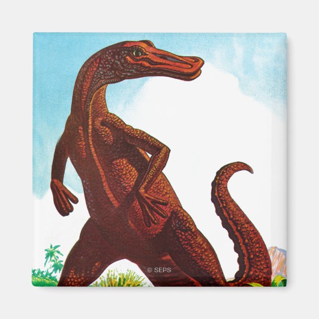 Aimant Hadrosaurus Dinosaur (Devant)