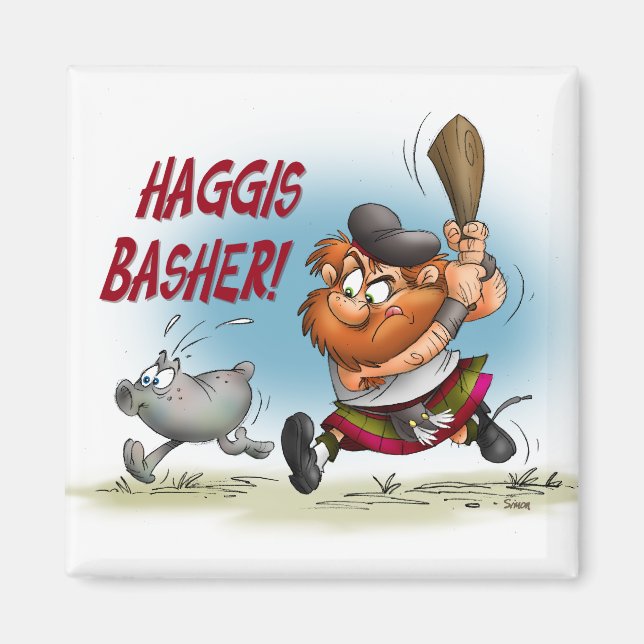 Aimant Haggis Basher (Devant)