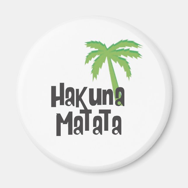 Aimant Hakuna Matata (Devant)