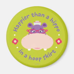 Aimant Hallie - Happier qu'un hippo dans une jupe à cerce