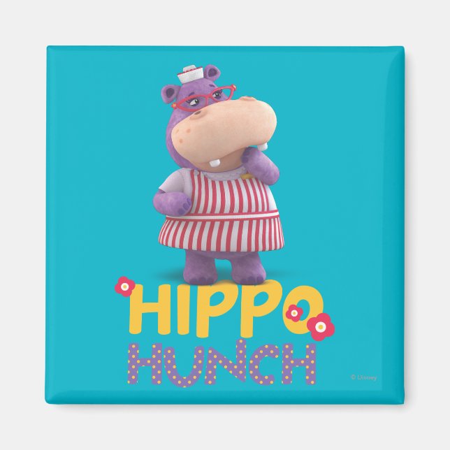 Aimant Hallie - Hippo Hunch (Devant)