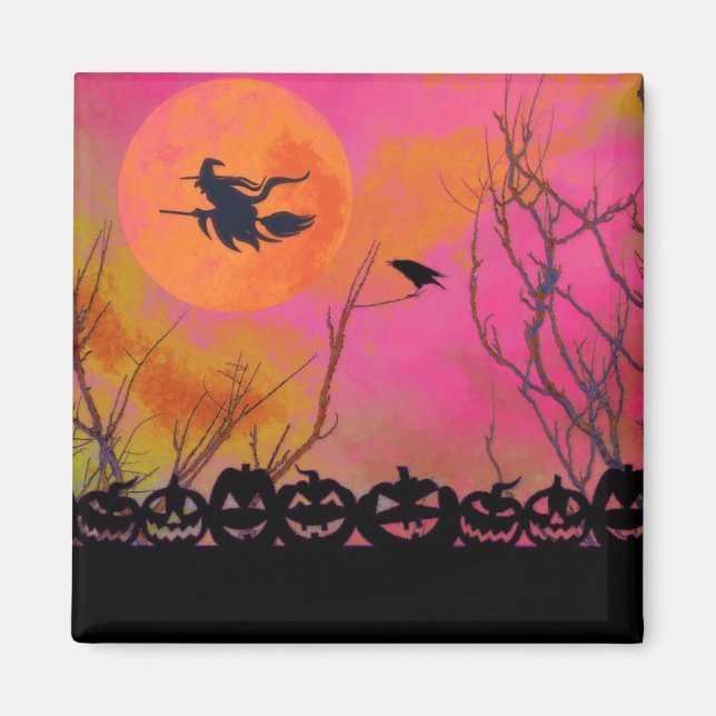 Aimant Halloween (Devant)