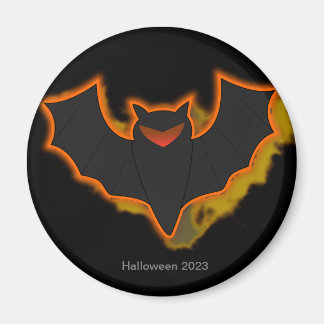 Aimant Halloween Chauve-Souris Effrayante | Thème 