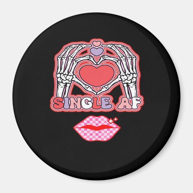 Aimant Halloween classique - Costume de fentes (Devant)