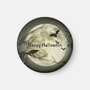 Aimant Halloween éffrayant chauves-souris