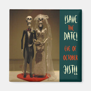 Aimant Halloween Enregistrer la date