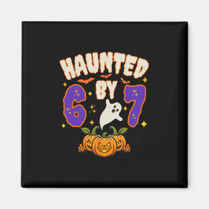 Aimant Halloween Ensorcelé 67 Numéro 67 Six Sept Mème Drô