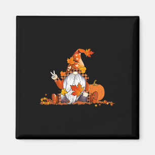 Aimant Halloween Gnome Cute Automne Citrouille Automne Va