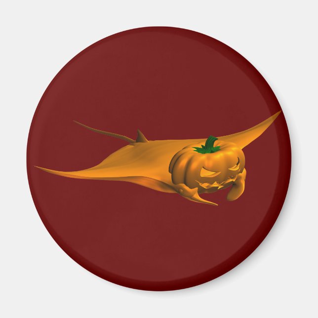 Aimant Halloween Manta Ray (Devant)