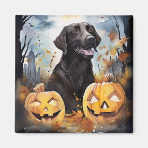 Aimant Halloween Nouvelle-Écosse avec la peur Citrouille