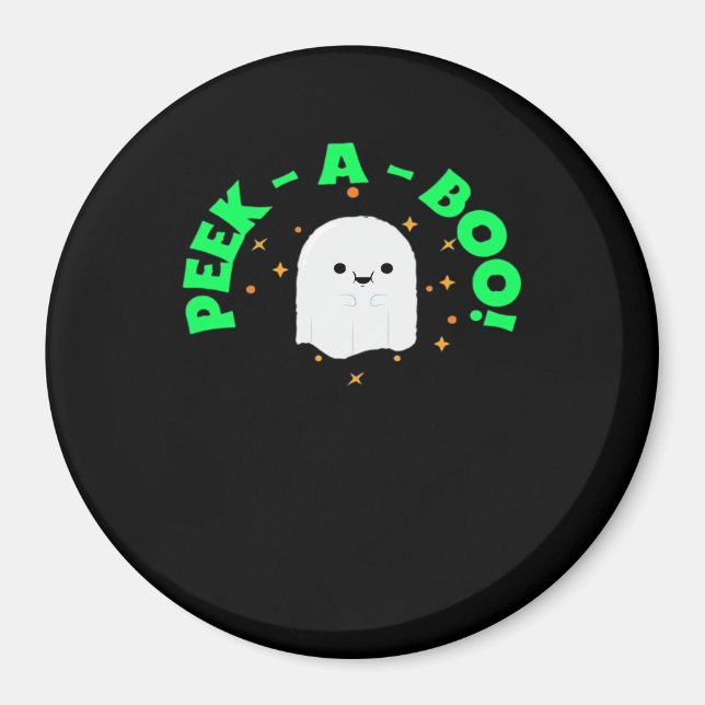 Aimant Halloween - Peekabo (Devant)