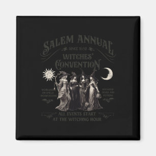 Aimant Halloween Salem Witches Convention Witch Party Sin