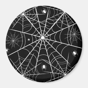 Aimant Halloween Spider Web