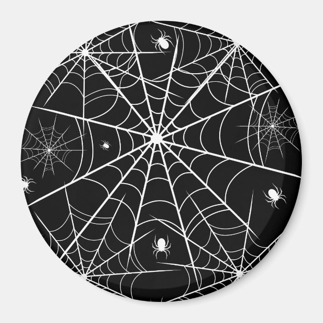 Aimant Halloween Spider Web (Devant)