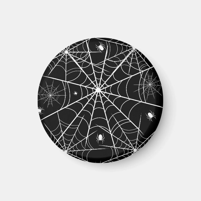 Aimant Halloween Spider Web (Devant)