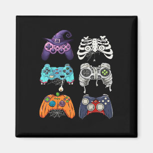 Aimant Halloween Squelette Zombie Contrôleurs de jeu mama