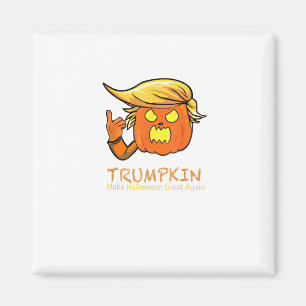 Aimant Halloween Trumpkin drôle - Design de costume class