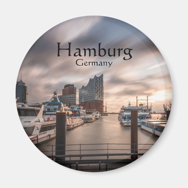 Aimant Hambourg Allemagne (Devant)