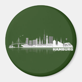 Aimant Hamburg City Skyline