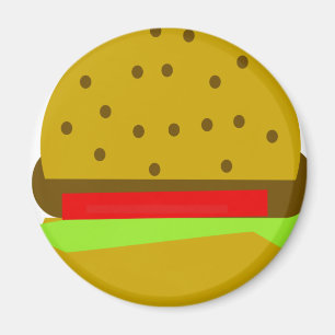 Aimant Hamburger food fast food