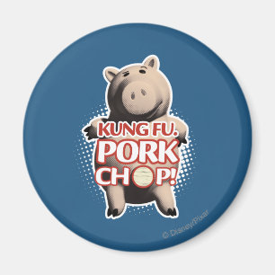 Aimant Hammam : Kung Fu. Bouchon de porc