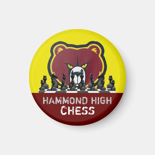Aimant HAMMOND HIGH CHESS (Devant)