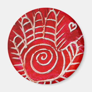 Aimant Hamsa/main curative/main de Fatima