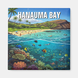 Aimant Hanauma Bay Oahu Hawaii Travel