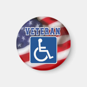Aimant Handicap Handicap Vétérinaire États-Unis