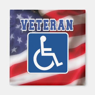 Aimant Handicap Handicap Vétérinaire États-Unis