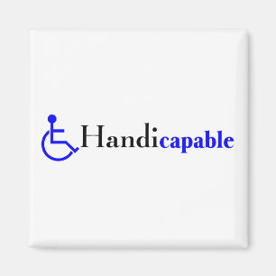 Aimant Handicapable (fauteuil roulant)