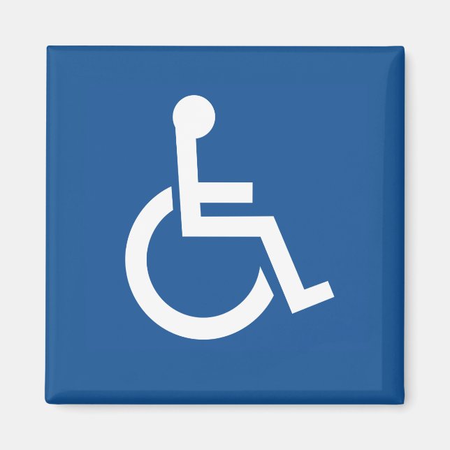 Aimant Handicapé (Devant)
