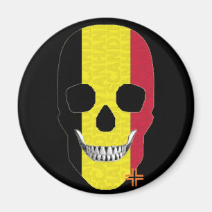 Aimant HANDSKULL Belgique magnétique circulaire B2