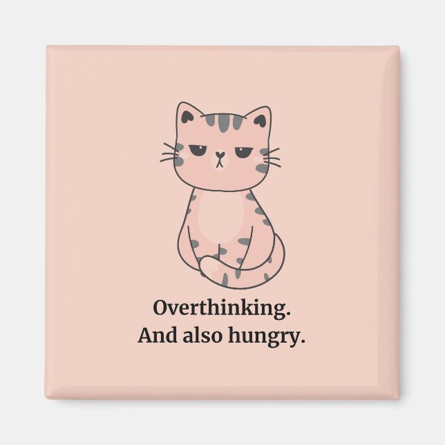 Aimant Hangry Cat (Devant)