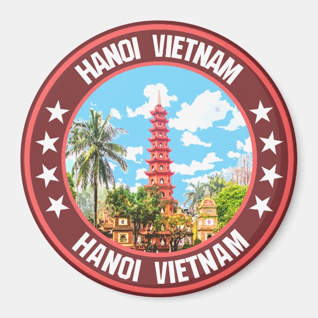 Aimant Hanoi Vietnam (Devant)