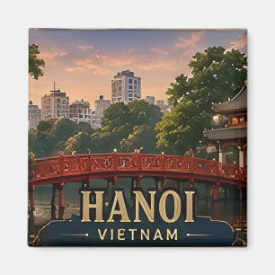 Aimant 🧲 Hanoi Vietnam Objet de Souvenir pour les Visite