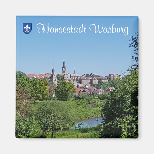 Aimant Hansestadt Warburg (Devant)